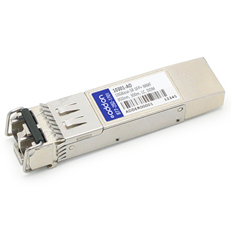 Extreme Networks 10301 Compatible 10GBase-SR SFP+ Transceiver (MMF 850nm 300m LC DOM) - 100% application tested and guaranteed compatible