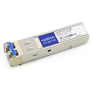 Juniper Networks EX-SFP-1FE-LX Compatible 100Base-LX SFP Transceiver (SMF 1310nm 10km LC) - 100% application tested and guaranteed compatible