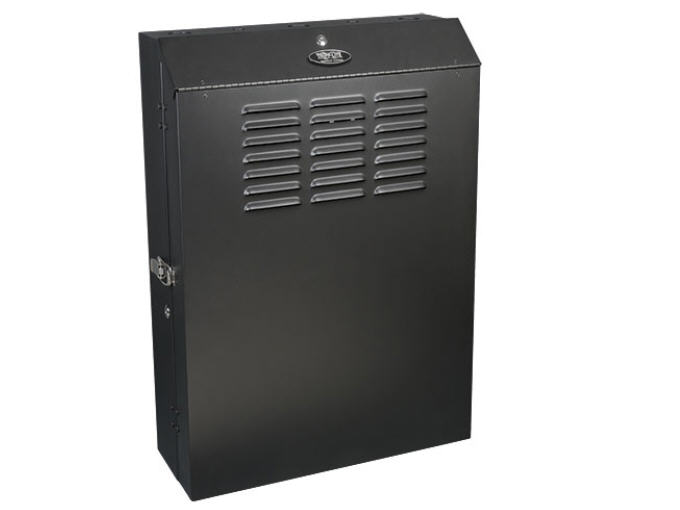 5U Wallmount Low Profile Rack Enclosure Vertical 36 inch Mount Depth - Rack - black - 5U - 19 inch