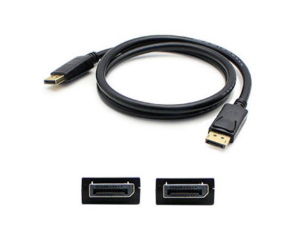 5 Pack 10ft DisplayPort Cable - DisplayPort cable - DisplayPort (M) to DisplayPort (M) - 10 ft - black (pack of 5)