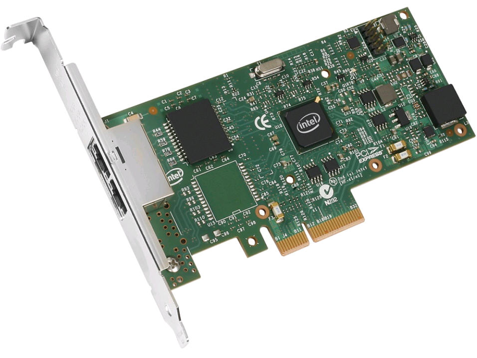 Intel I350T2 Comparable Dual RJ-45 Port PCIe NIC - Network adapter - PCIe x4 - 1000Base-T x 2