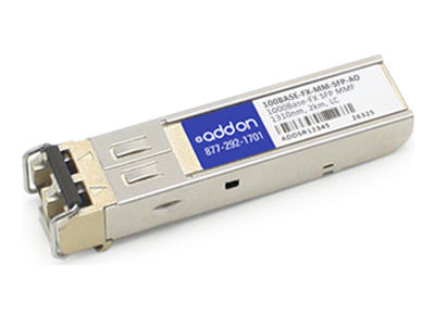 HP 100BASE-FX-MM-SFP COMPATIBLE TAA COMPLIANT 100BASE-FX SFP TRANSCEIVER (