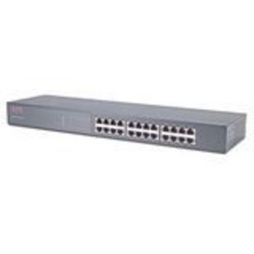 24 Port 10/100 Ethernet Switch - Switch - 24 x 10/100 - rack-mountable - for P/N: SU5000R5XLT-TF3-TU SUM3000RMXL2U SUM3000RMXL2U-TU SURT7500RMXLT-1TF5