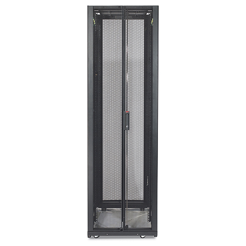 NETSHELTER SX 48U 600MM WIDE X 1200MM DEEP ENCLOSURE WITH SIDES AND NO DOORS BLA