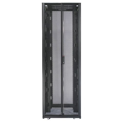 NETSHELTER SX 42U 750MM WIDE X 1200MM DEEP ENCLOSURE WITH SIDES BLACK -2000 LBS.