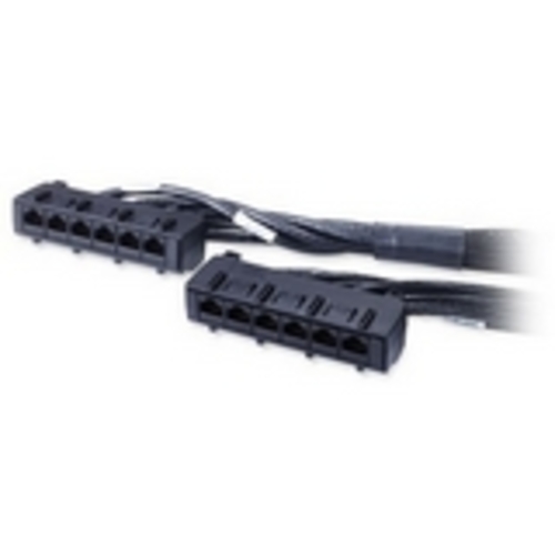 Data Distribution Cable - Network cable - RJ-45 (F) to RJ-45 (F) - 35 ft - UTP - CAT 6 - black