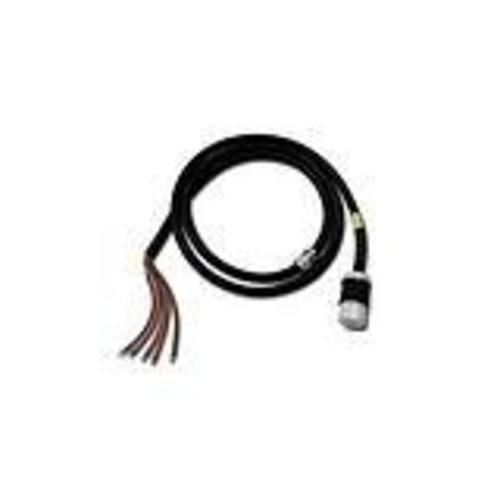 INFRASTRUXURE WHIPS - POWER CABLE - NEMA L21-20 (F) - BARE WIRE - 9 FT