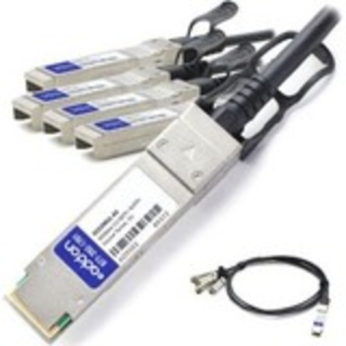 HUAWEI COMPATIBLE TAA COMPLIANT 40GBASE-CU QSFP+ TO 4XSFP+ DIR