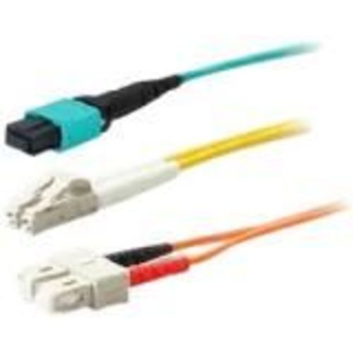 10M LC (MALE) TO LC (MALE) AQUA OM4 DUPLEX FIBER TAA COMPLIANT OFNR (RISER