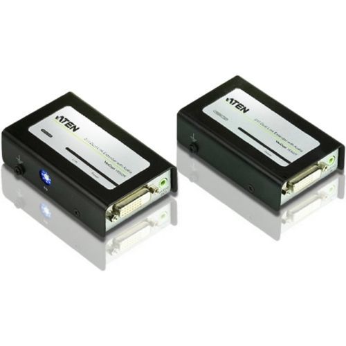 DVI Dual Link Extender with Audio - 1 Input Device - 1 Output Device - 19.69 ft Range - 2 x Network (RJ-45) - 1 x DVI In