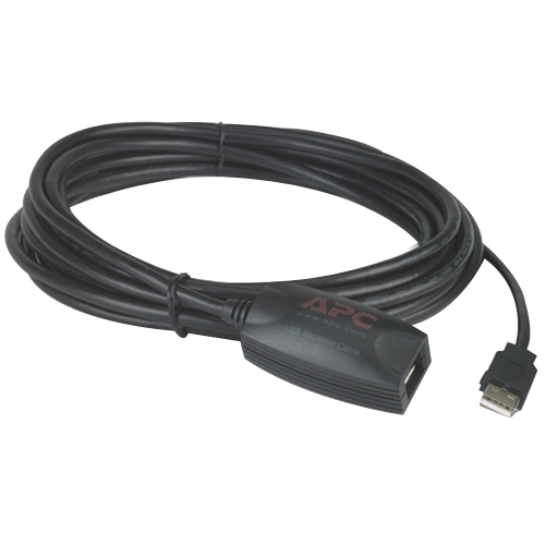 NetBotz USB 2.0 Latching Repeater Cable - Plenum - USB - 16.40 ft - 1 x Type A Male USB - 1 x Type A Female USB