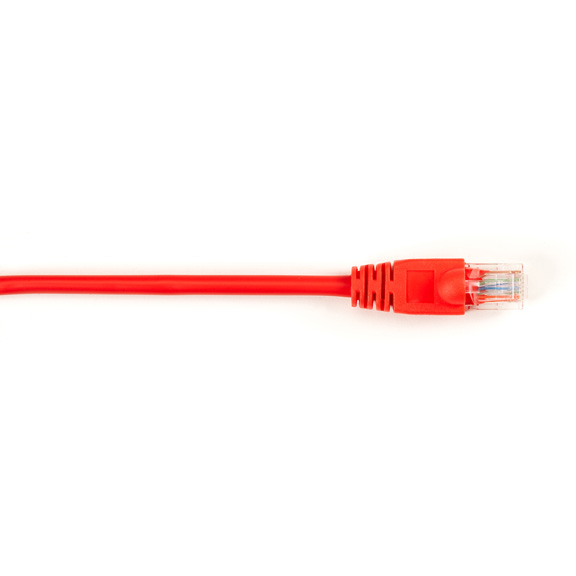 Box CAT5e Value Line Patch Cable Stranded Red 25-ft. (7.5-m)  5-Pack - Category 5e for Network Device - 25 ft - 5 Pack - 1 x RJ-45 Male Network - 1 x RJ-45 Male Network - Red