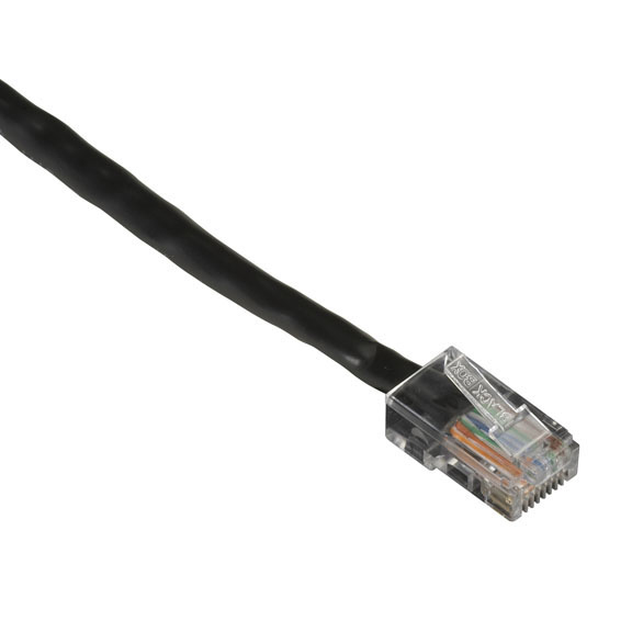 CAT5E BASIC CON BLACK 7FT 350-M HZ PATCH CABL