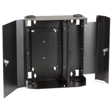 WALLMOUNT FIBER ENCLOSURE LOCKI NG 12-SLOT