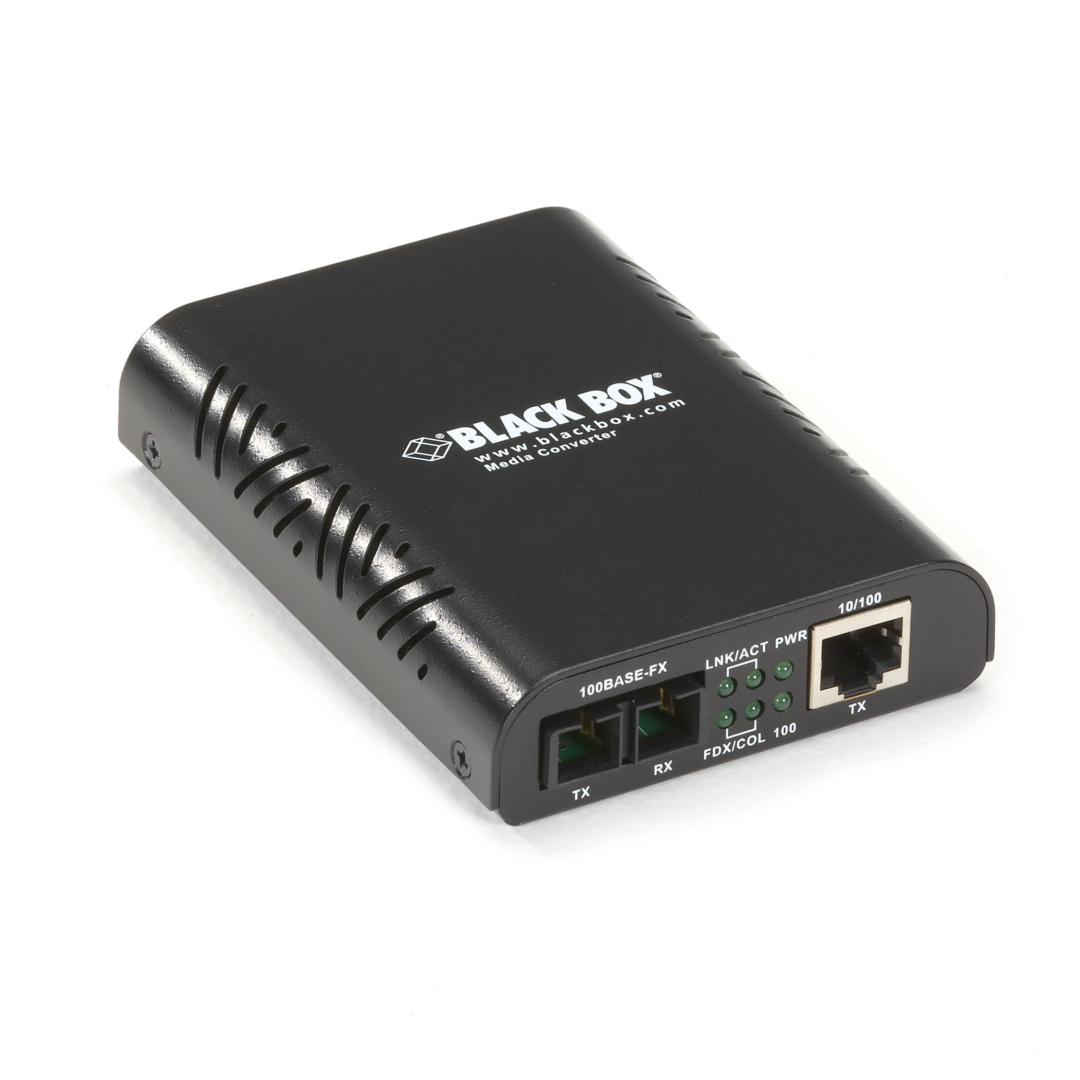 FAST ETHERNET (100-MBPS) MEDIA CONVERTER - 10/100-MBPS COPPER TO 100-MBPS MULTIM