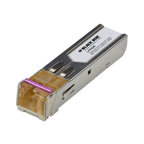 SFP 1250MBPS EXTENDED 1550NM TX 1310NM SIMPLEX SM FIBER LC