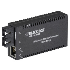 GIGABIT ETHERNET (1000-MBPS) MEDIA CONVERTER - 1000-MBPS COPPER TO 1000-MBPS MUL