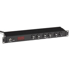 PDU - HORIZONTAL METERED 15-AMP SINGLE CIRCUIT 120V 14-OUTLET 5-15R 5-15P