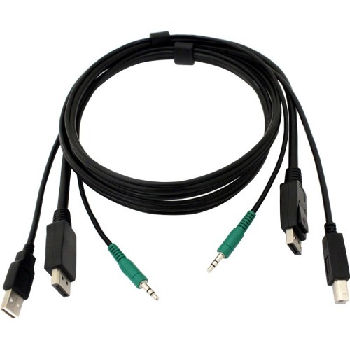 HDMI KVM CABLE - USB A-B 3.5MM AUDIO 6-FT. (1.8-M)