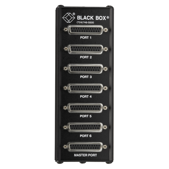 RS232 PASSIVE SPLITTER - DB25 6-PORT