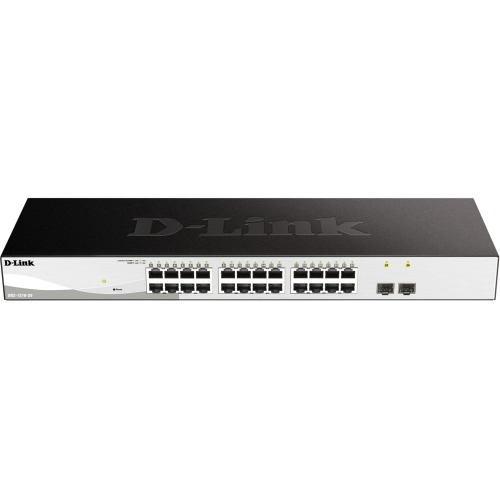 DGS-1210 Smart Managed 26 Port with 2 Gigabit SFP Ports Brown box