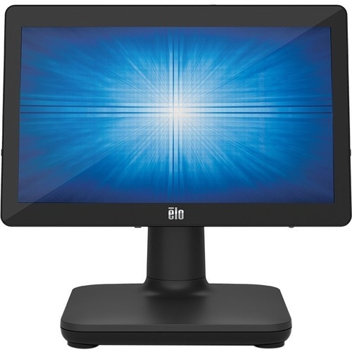 POS SYSTEM 15-INCH WIDE WIN 10 CORE I3 4GB RAM 128GB SSD PROJECTED CAPACITIVE 10-TOUCH ZERO-BEZEL ANTIGLARE BLACK I/O HUB STAND