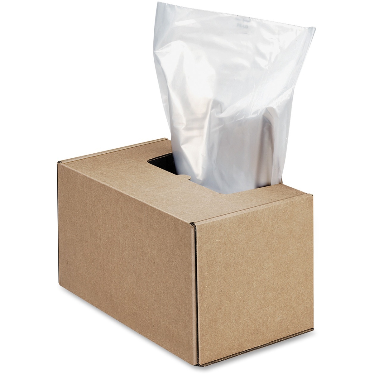 Waste Bags for Fortishred and High Security Shredders - 50 gal - 50 inch x 42.50 inch x 22 inch - 50/Carton - Clear