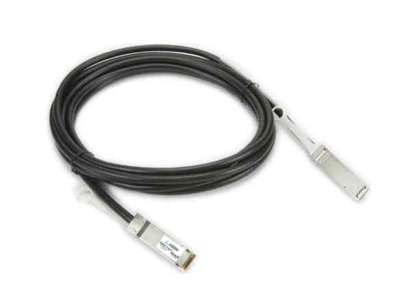 40GBASE-CR4 QSFP+ PASSIVE DAC CABLE BROCADE COMPATIBLE 1M