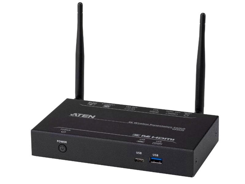 4K WIRELESS PRESENTATION SWITCH WITH QUAD-VIEW