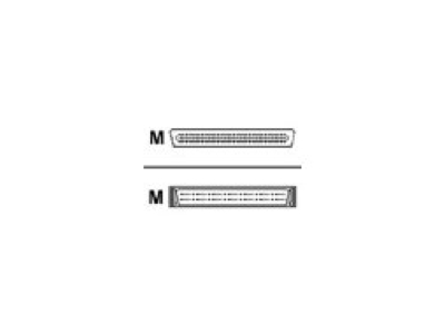 SCSI external cable - 68 pin VHDCI (M) to HD-68 (M) - 6 ft - for HPE 1/8 G2 Tape Autoloader; StorageWorks Rack-Mount Kit Ultrium 920