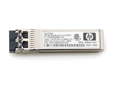 SFP+ transceiver module ( equivalent to: HP AJ716A ) - 8Gb Fibre Channel (Short Wave) - TAA