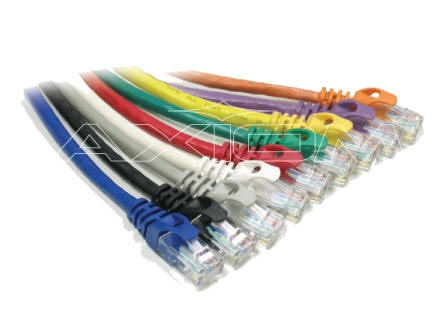 Cat6 550 MHz Snagless Patch Cable - Patch cable - RJ-45 (M) to RJ-45 (M) - 2 ft - UTP - CAT 6 - molded snagless stranded - blue