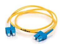 AX - Network cable - LC single-mode (M) to LC single-mode (M) - 164 ft - fiber optic - 9 / 125 micron - OS2 - yellow