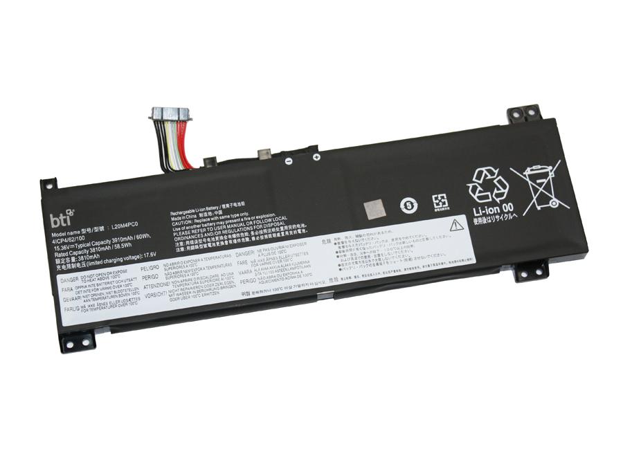 REPLACEMENT BATTERY 15.3V 60WH L20M4PC0