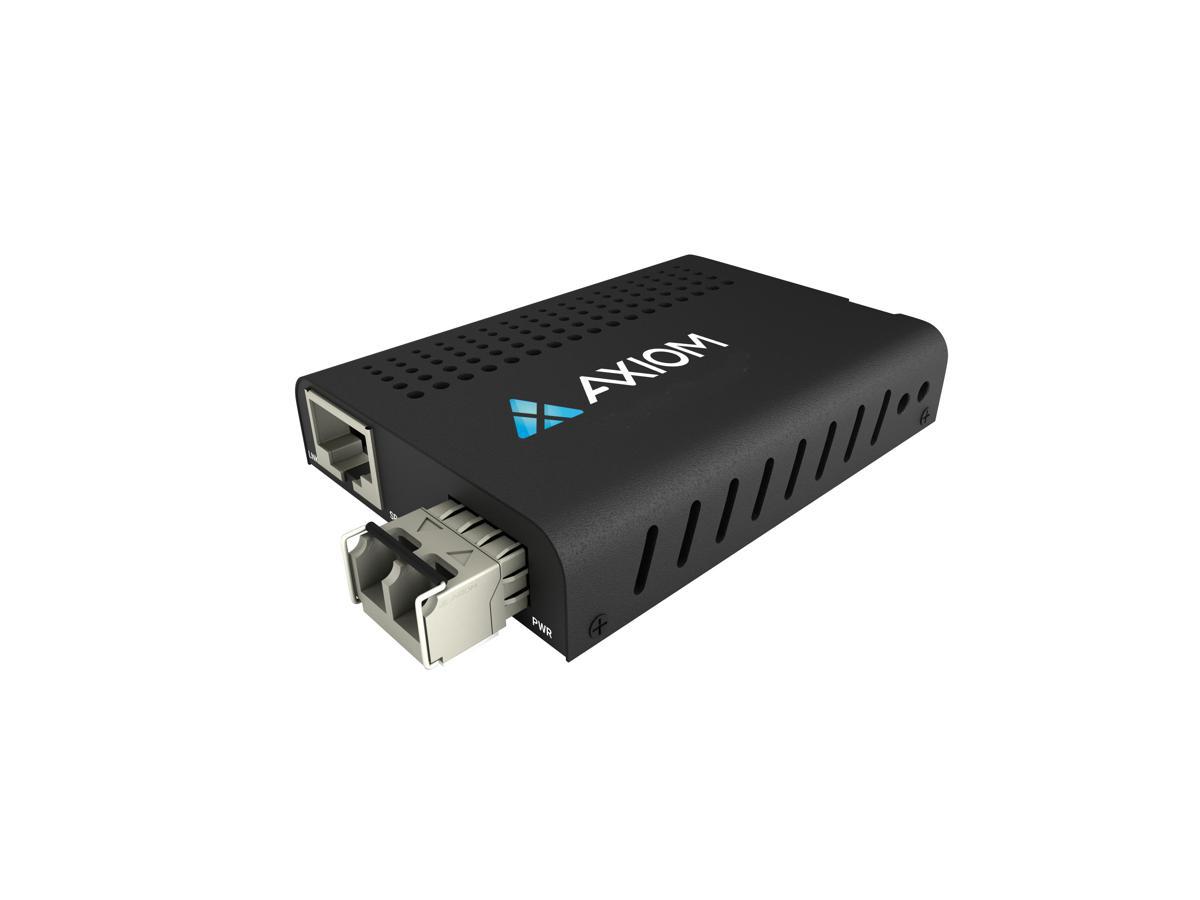 TAA MINI 10GBS RJ45 TO 10GBASE- FIBER MEDIA CONVERTER