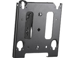 FLAT PANEL SINGLE CEILING MOUNT - BLACK