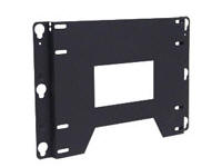 FLAT PANEL CUSTOM FIXED WALL MOUNT - BLACK