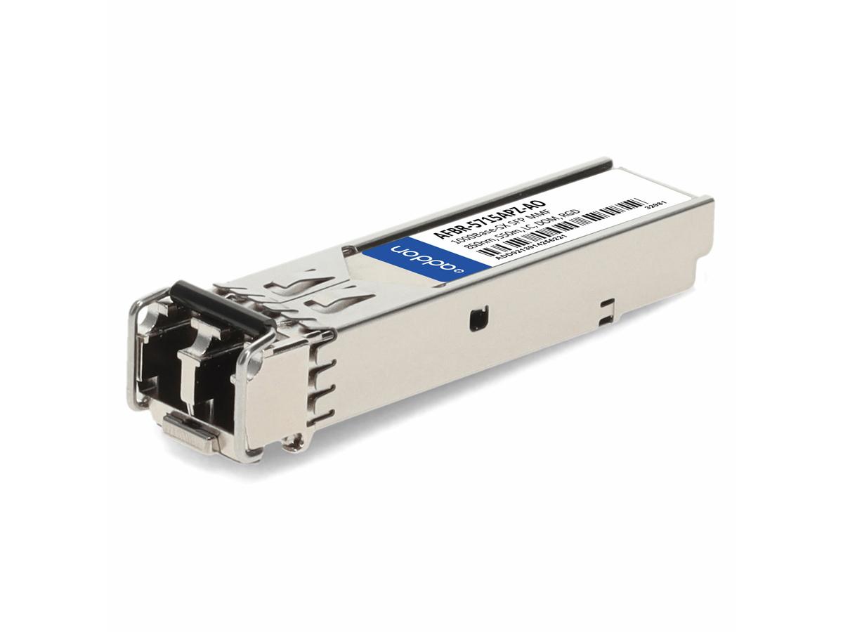 AVAGO AFBR-5715APZ COMPATIBLE TAA COMPLIANT 1000BASE-SX SFP TRANSCEIVER (M