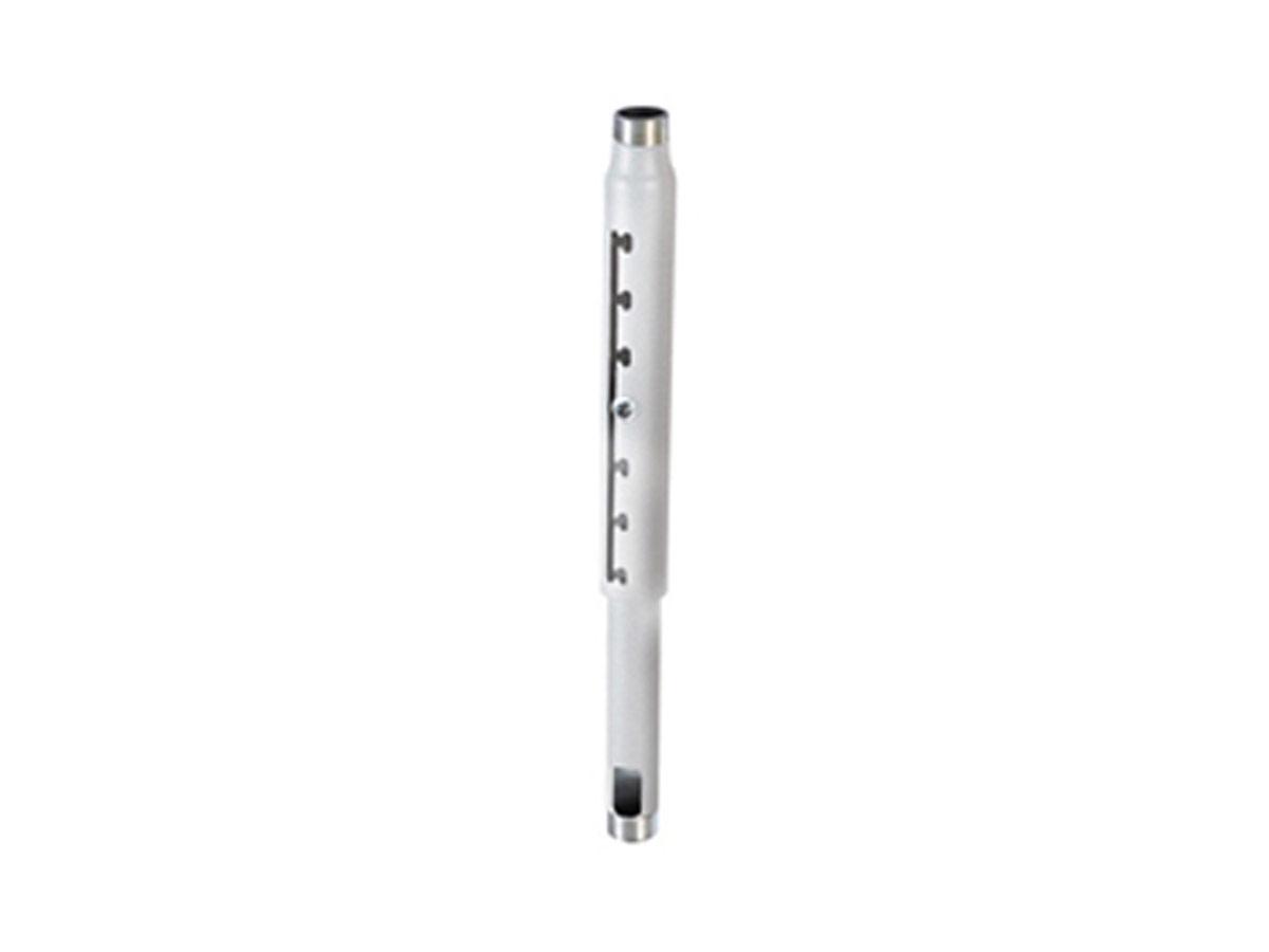 CMS-0305W Speed Connect Adjustable Extension Column - 500 lb Load Capacity - Aluminum - White