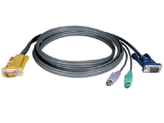 15FT PS/2 CABLE KIT FOR KVM SWITCH 3-IN-1 B020 / B022 SERIES KVMS 15FT