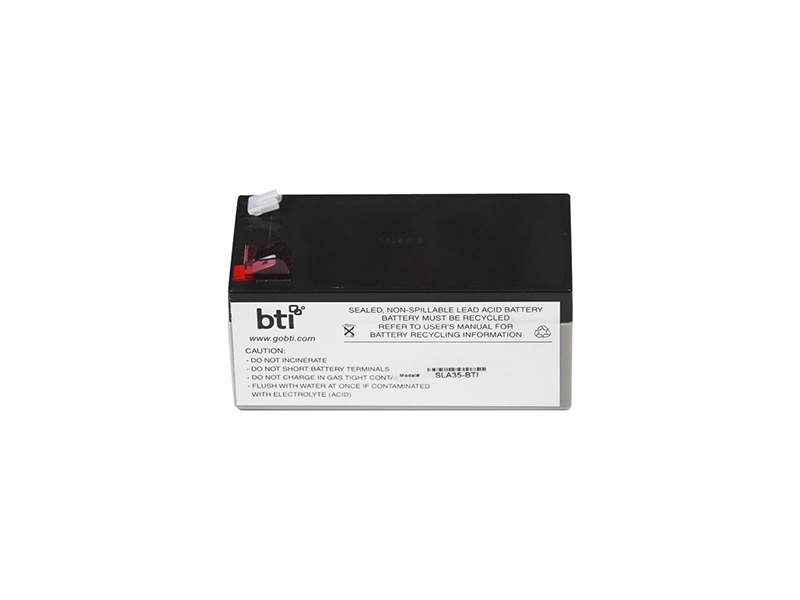 Replacement Battery #35 for APC - UPS battery - 1 x lead acid - black - for APC Back-UPS ES 350