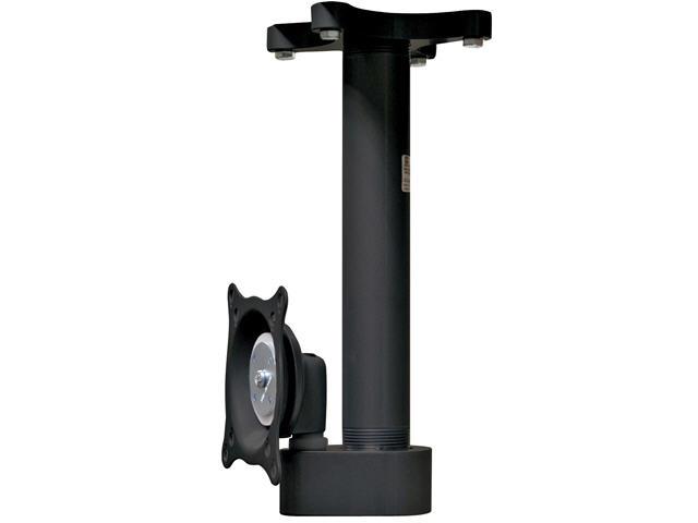 Fusion Flat Panel Single Ceiling Mount Kit - 40 lb - Black