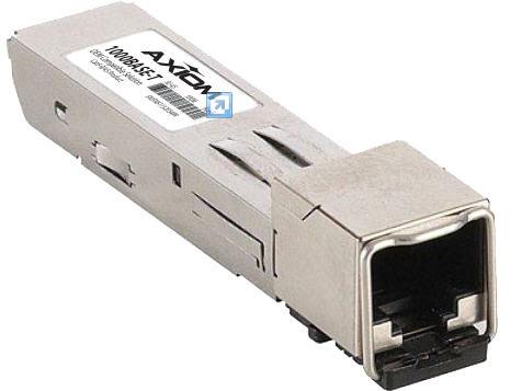 SFP (mini-GBIC) transceiver module ( equivalent to: Extreme Networks 10070H ) - Gigabit Ethernet - 1000Base-T - RJ-45