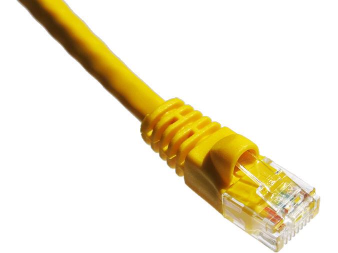 Patch cable - RJ-45 (M) to RJ-45 (M) - 15 ft - UTP - CAT 5e - molded snagless stranded - yellow