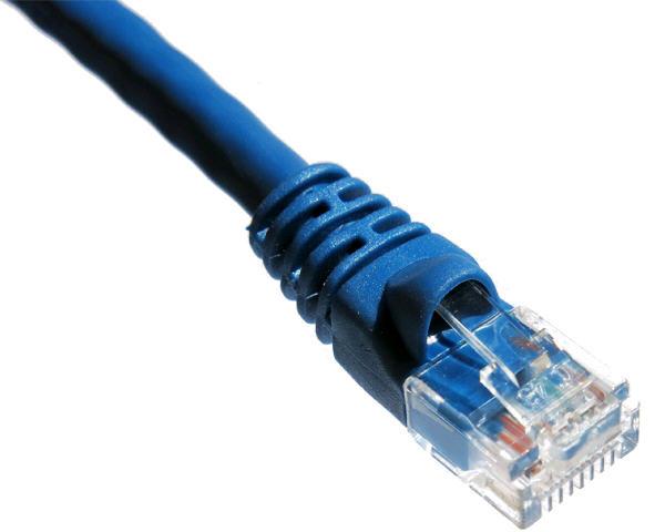 Patch cable - RJ-45 (M) to RJ-45 (M) - 15 ft - UTP - CAT 5e - molded snagless stranded - blue