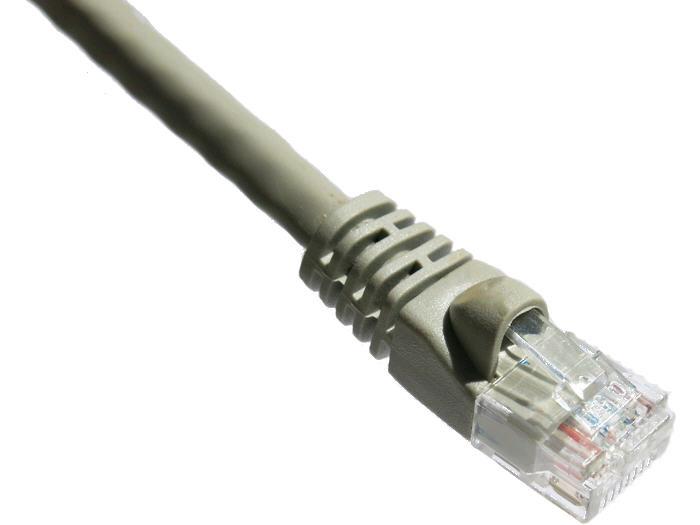 Patch cable - RJ-45 (M) to RJ-45 (M) - 3 ft - UTP - CAT 5e - molded snagless stranded - gray