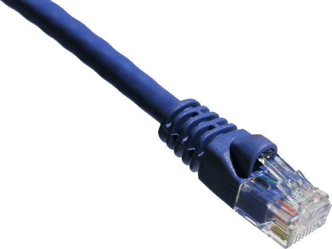 Patch cable - RJ-45 (M) to RJ-45 (M) - 15 ft - UTP - CAT 5e - booted molded snagless stranded - blue