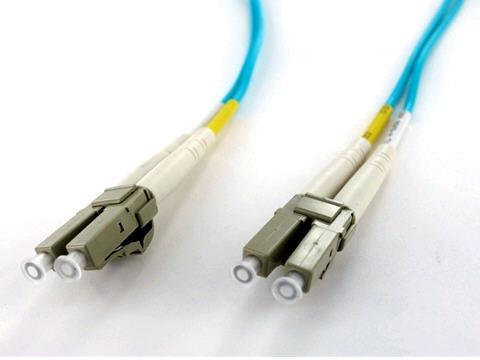 Patch cable - LC multi-mode (M) to LC multi-mode (M) - 33 ft - fiber optic - 50 / 125 micron - OM4