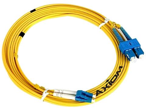 Network cable - LC single-mode (M) to LC single-mode (M) - 66 ft - fiber optic - 9 / 125 micron - OS2 - yellow