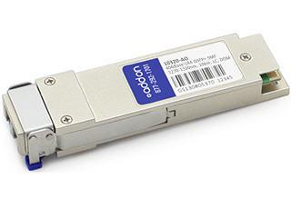 Extreme 10320 Compatible QSFP+ Transceiver - QSFP+ transceiver module ( equivalent to: Extreme Networks 10320 ) - 40GBase-LR4 - LC single mode - up to 6.2 miles - 1270-1330 nm